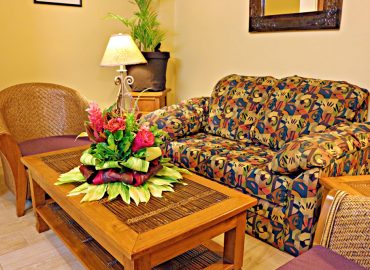 Deluxe Matai Suite Living Area